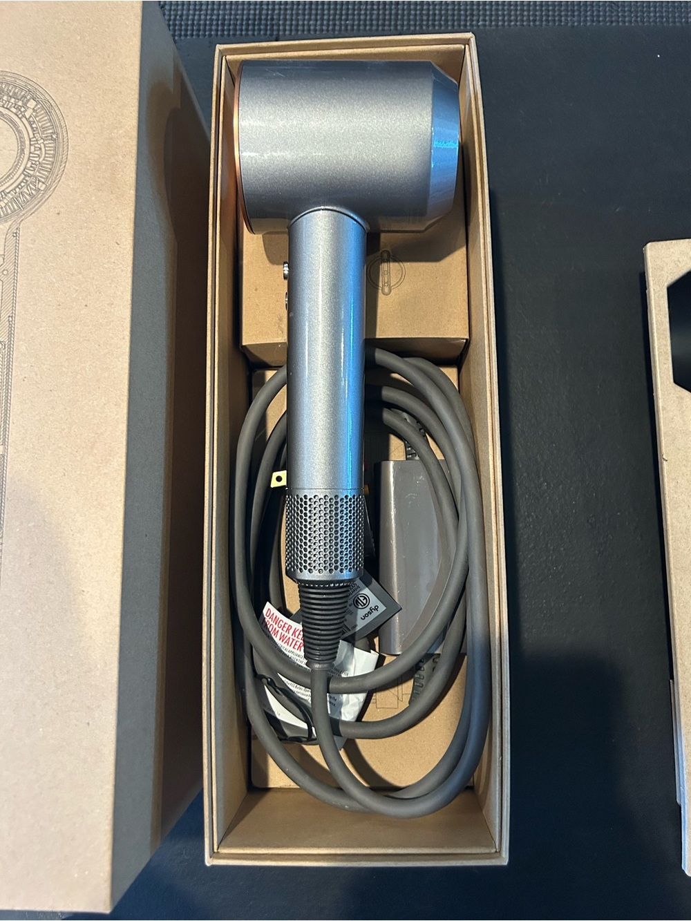 Dyson Silver and Gray SuperSonic Style Hair Dryer